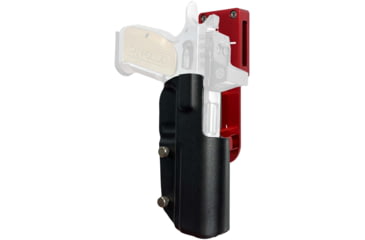 Image of Black Scorpion Outdoor Gear Tanfoglio Stock 3 Pro Heavy Duty Competition Holster, Right, Red/Black, HCD2-USPSABS-STOCK3BKRH
