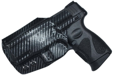 Image of Black Scorpion Outdoor Gear Taurus G2c/G3c IWB Belt Wing Tuckable Holster, Right, Carbon Fiber, HC23-TAURUS-CF