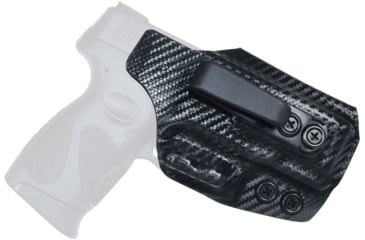 Image of Black Scorpion Outdoor Gear Taurus G2c/G3c IWB Belt Wing Tuckable Holster, Right, Carbon Fiber, HC23-TAURUS-CF