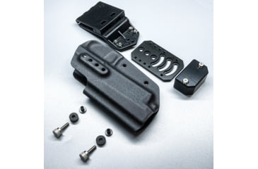 Image of Black Scorpion Outdoor Gear USPSA Grand Master Production Holster / Shooting Belt Combo, 2011 USPSA, Black, Medium, CO06-MP01H042011-BTMBK