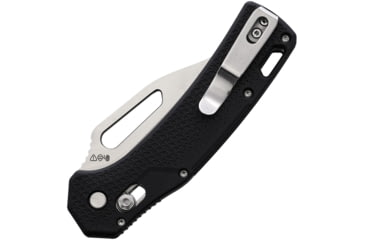 Image of Blackfire Pivot Lock Folding Knife, 4in Closed, 3in Satin D2 Tool Steel Clip Point Blade, Black Nylon Handle, OGK002BKB