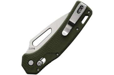 Image of Blackfire Pivot Lock Folding Knife, 4in Closed, 3in Satin D2 Tool Steel Drop Point Blade, Green Nylon Handle, OGK000GNB