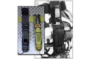 Image of BlackHawk Airborn Deluxe Knife Sheath 7 Black