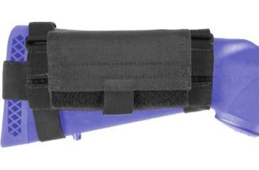 Image of BlackHawk Buttstock Shell Holder-Pouch TYP Shot Shell Black 52BS02BK