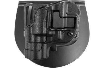 Image of BlackHawk CQC CF Holster  Serpa LT Matte Finish Black S&amp;W Jframe revolver
