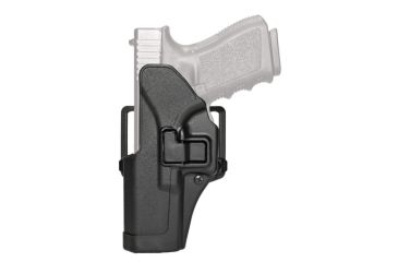 Image of BlackHawk CQC SERPA Beltloop/Paddle Holster, Left Hand, Matte Black - Colt 1911 - 410503BK-L