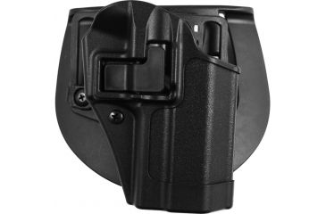 Image of BlackHawk CQC SERPA Holster w/ Belt Loop and Paddle, Right Hand, Black, Sig 228/229, 410505BK-R
