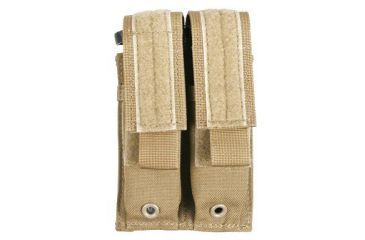 Image of BlackHawk S.T.R.I.K.E. Gen-4 Double Pistol Mag Pouch Coyote Tan