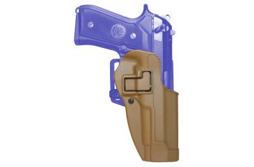 Image of BlackHawk CQC Carbon Fiber SERPA Holster Matte Finish w/Beltloop &amp; Paddle, Sig 220/226, Coyote Tan