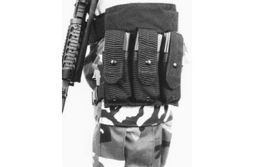 Image of BlackHawk M-16 HIP POUCH (HOLDS 3) BLACK 511602BK
