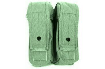 Image of BlackHawk S.T.R.I.K.E. Gen4 MOLLE System AK/M4 Double Mag Pouch, Olive Drab, Size 150 37CL34OD