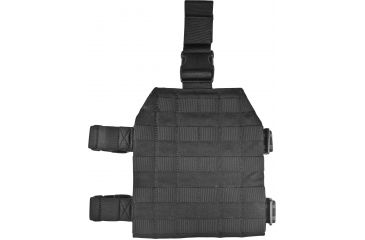Image of BlackHawk S.T.R.I.K.E. Gen4 MOLLE System Drop Leg Platform, Black, Size 143/147 37CL39BK