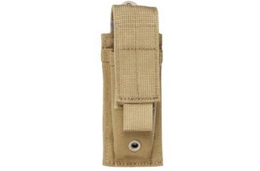 Image of BlackHawk Strike  Gen-4 MOLLE System Single Pistol Mag Pouch, Coyote Tan