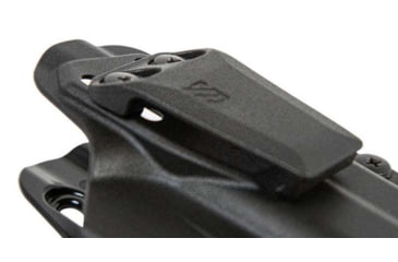 Image of BlackHawk Stache IWB Belt Clip, Non-Tuckable 1.75in, Black, Bag, 416A08BK