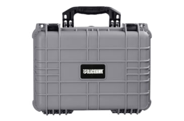 Image of BlackHawk Standard 16in Waterproof Protective Gear/Gun Case w/ Foam, Gray, Standard, BH00035-GRA