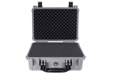 Image of BlackHawk Standard 16in Waterproof Protective Gear/Gun Case w/ Foam, Gray, Standard, BH00035-GRA