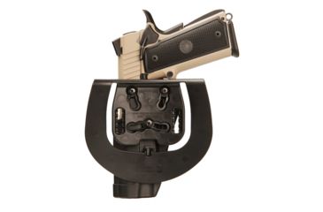 Image of Blackhawk Sportster CQC Holster w/Loop/Paddle, Right Hand, Black - For Glock 26/27/33 415601BK-R