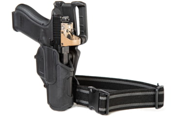 Image of BlackHawk T-Series L2C Overt for Colt 1911, Right Hand, Black, 411703BKR
