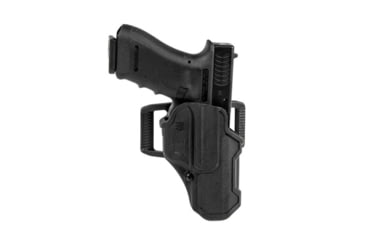 Image of BlackHawk T-Series L2C Polymer OWB Belt Holster, P365-XMacro, Right Hand, Black, 410790BKR