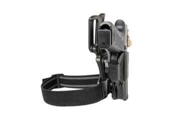 Image of BlackHawk T-Series Level 2 Compact Overt Gun Belt Holster Kit, Glock 26 Glock 26/27/33, Right Hand, Box, Black, 410702BKR