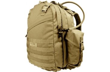Image of BlackHawk! Tactical X-1 R.A.P.T.O.R. Pack w/100oz HydraStorm, Available options BlackHawk! Tactical X-1 R.A.P.T.O.R. Pack w/100oz HydraStorm, Size 130, Coyote Tan