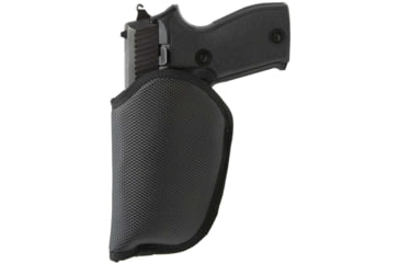Image of BlackHawk Tecgrip Formlok IWB Moldable Holster, Black Nylon, Sig P320/M17, Glock 17/22, Glock 21, S&amp;W M&amp;P 9/40, Colt Govt 5in 1911, Sig P226, Beretta M9, Size 3, Ambidextrous, 40LP03BK