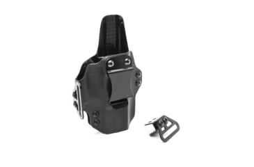 Image of BlackPoint Tactical Dual Point IWB Holster, Fits Sig P365 AXG Legion, Black Kydex &amp; Leather, 1.75 Metal Strut Loop 171991