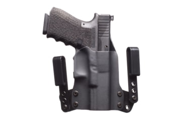Image of Blackpoint Tactical Leather OWB Mini Wing Holster, SIG SAUER P365, Right Hand, Black, 136547