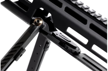 Image of BLK LBL AR-15 Handguard w/ Integral Bipod, Black, 14 in, BL-AR15-B-14-BLK