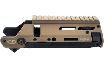 Image of BLK LBL MDRX Bipod 16 Rifle Handguard, Flat Dark Earth, 9, BL-MDRX-B-16-FDE