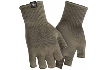 Image of Blocker Outdoors Finisher Merino Fingerless Gloves - Men's, Grey, Medium, 2305930-3031400