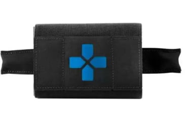 Image of Blue Force Gear Belt Mount Micro Trauma Kit Essentials Supplies, Black, BT-TKN-MTKN-ESS-BK