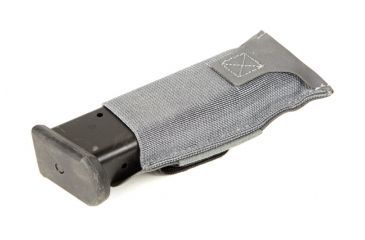 Image of Blue Force Gear Belt Mounted Ten-Speed Single Pistol Magazine Pouch With Adjustable Belt Loop In, Black BT-TSP-PISTOL-1-BK