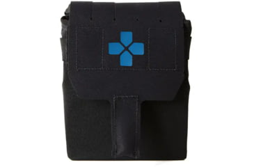 Image of Blue Force Gear Helium Whisper MOLLE Micro Trauma Kit NOW! w/No Contents, Black, HW-M-TKN-EMPTY-003-BK