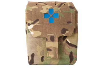 Image of Blue Force Gear Helium Whisper MOLLE Micro Trauma Kit NOW! w/No Contents, Multicam, HW-M-TKN-EMPTY-003-MC