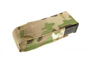 Image of Blue Force Gear Single Pistol Mag Pouch with Bungee, Multicam, HW-M-PISTOL-1-BG-MC