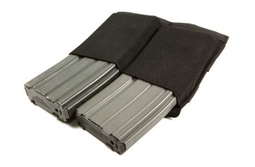 Image of Blue Force Gear Ten-Speed Double M4 Magazine Pouch, Black HW-TSP-M4-2-BK