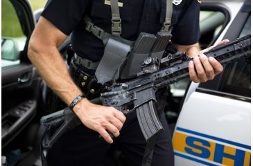 Image of Blue Force Gear Ten-Speed Double M4 Magazine Pouch, Black HW-TSP-M4-2-BK