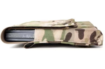 Image of Blue Force Gear Triple M4 Magazine Pouch, Classic style with flap, one mag per pocket, MultiCam, HW-M-1M4-3-MC