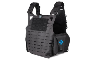 Image of Blue Force Gear Version 2 Helium Whisper Micro Trauma Kit - Empty, Black, Small, HW-TKN-NANO-02-EMPTY-BK