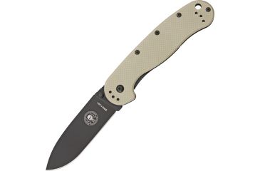 Image of Blue Ridge Knives Avispa Desert Tan Black Knife, Desert Tan/Black BRK1301DTB
