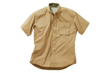 Image of Bob Allen 141K RH SS Shirt Khaki Xs 14154