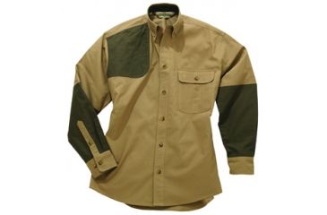 Image of Bob Allen HU127 High Prairie Long Sleeve Hunting Shirt, Tan/Green, Extra Large - 0HU127HSX 