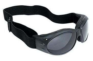 Image of Bobster Cruiser Goggles, Black Frame, Smoke Anti-fog Lens
