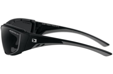 Image of Bobster Rider Sunglasses, Matte Black Frame, Smoked Lens, BRID001