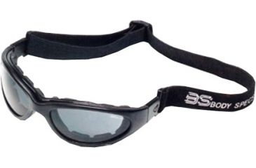 Image of Body Specs RX Prescription BSG Black, Demi Tortoise Goggles / Sunglasses, Frame Color Matte Black Body Specs BSG Nylon Frame