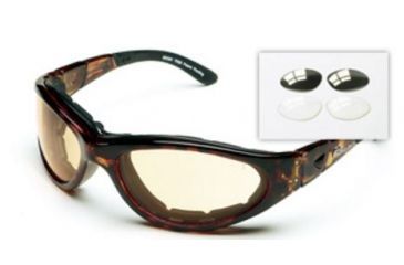 Image of Body Specs RX Prescription BSG Black, Demi Tortoise Goggles / Sunglasses, Frame Color Demi Tortoise Body Specs BSG Nylon Frame