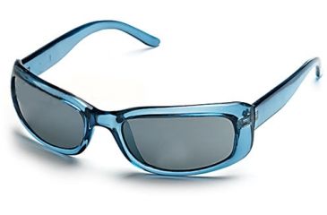 Image of Body Specs RX Prescription Ms Lily Blue Crystal Frame Sunglasses