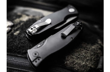 Image of Boker 01Kals136 Kalashnikov 3.35 Clip Point Plain Black D2 Steel Blade Black/Gray Aluminum Handle