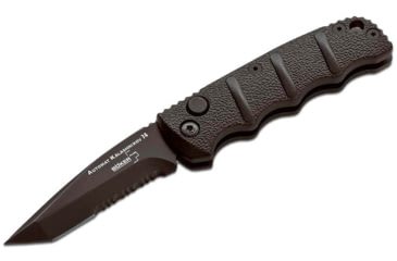 Image of Boker 01Kals98 Kalashnikov Pocket 2.52 Tanto Plain D2 Steel Blade Black Aluminum Handle